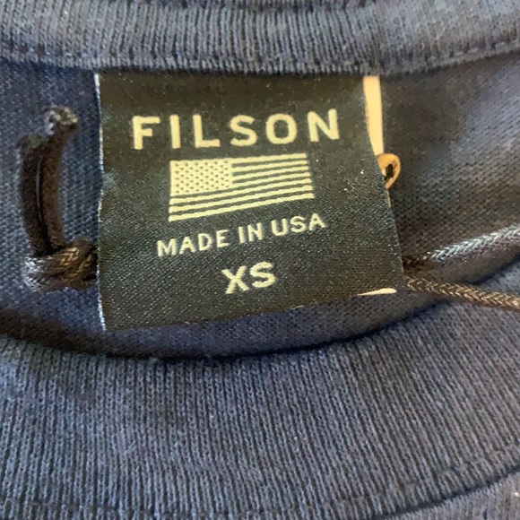 C.C. Filson Popeye Short Sleeve T-Shirt, NEW - Made in The USA, DKNavyGun - Picture 3 of 5